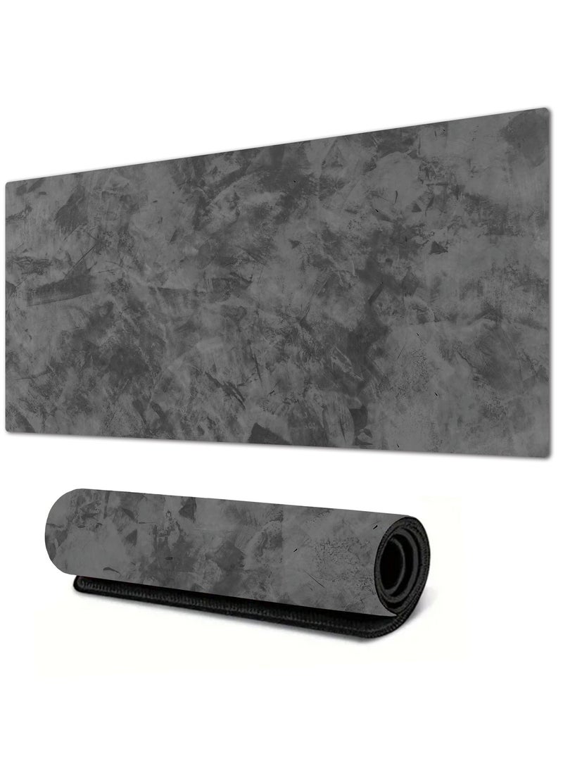 ترو مارت ماوس باد مكتبي كبير، لوحة فأرة ألعاب مقاومة للماء، 900 x 400 x   3 مم، 31.5 x 11.8 x 0.157 بوصة، لوحة فأرة ألعاب، لوحة مكتبية XXL، لوحة مكتبية غير قابلة للانزلاق، لوحة فأرة ألعاب XL، لوحة مكتب من المطاط السميك، مناسبة للألعاب والمكتب والمنزل - Image 3